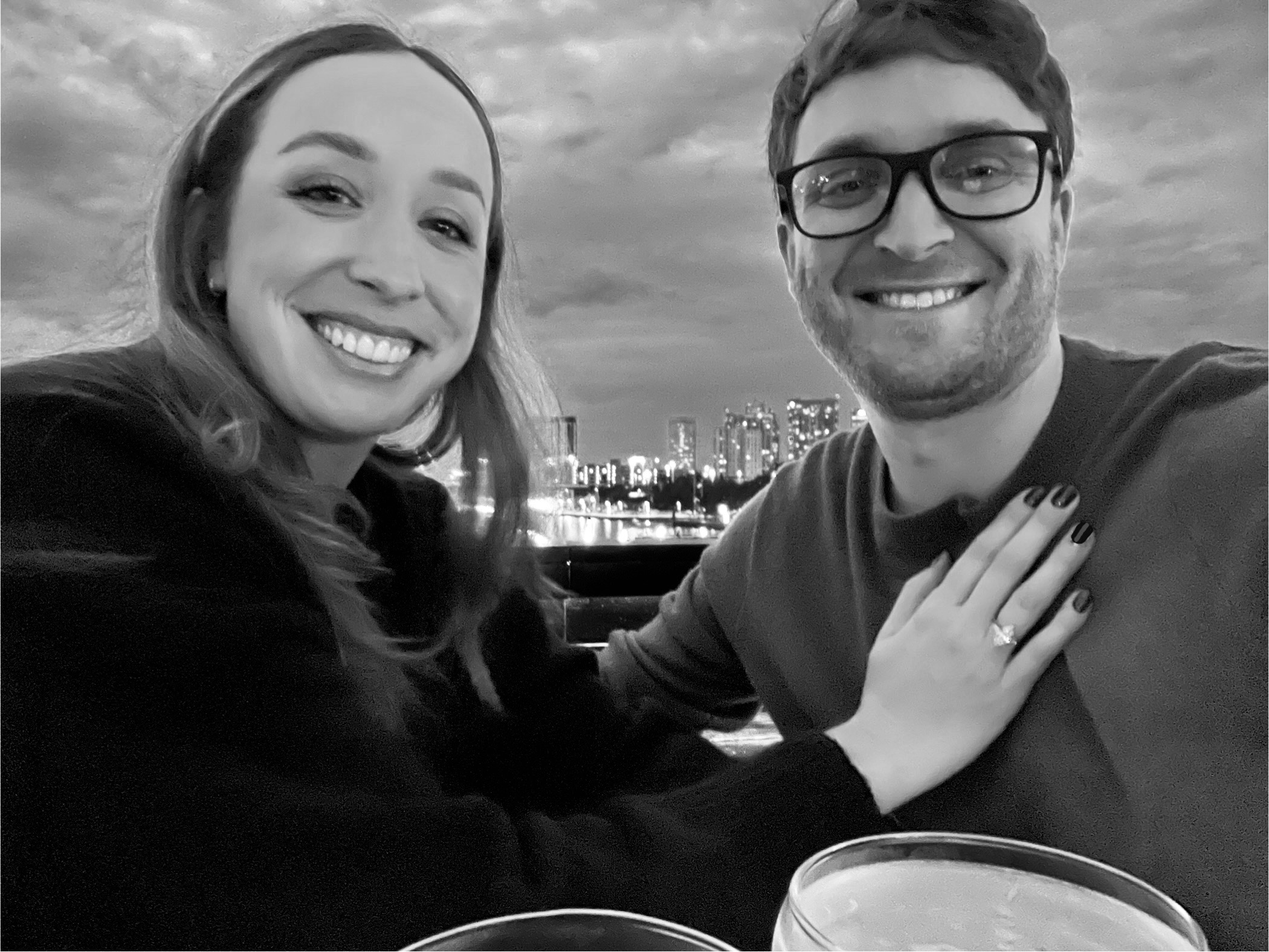 here's us at peter's wedding